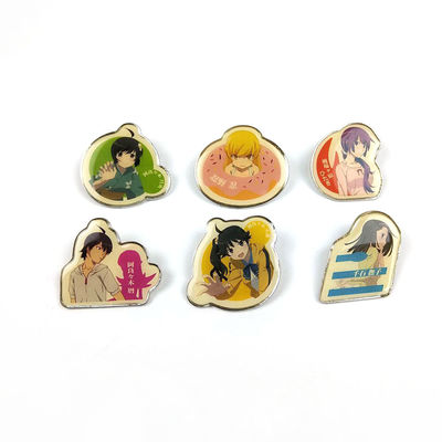 ซื้อ มาตรฐานสูง Offset พิมพ์การ์ตูน Lapel Pins ODM / OEM สําหรับงาน การผลิตออนไลน์