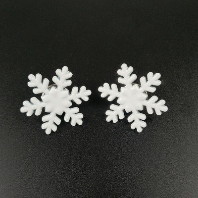 ซื้อ โลหะกระจ่างกระจ่าง ดอกหิมะ สัญลักษณ์ Pin Custom Zinc Alloy / Iron / Brass ไม่มีจํานวนขั้นต่ํา การผลิตออนไลน์