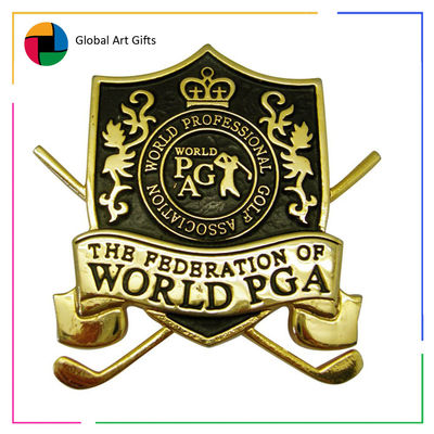 ซื้อ Custom No Color Metal Pin Badge ไม่มีปริมาณขั้นต่ํา การผลิตออนไลน์