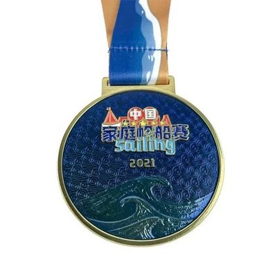 ซื้อ การออกแบบเหรียญเรือแบบกําหนดเอง รูปแบบโดยองค์ประกอบทางทะเล เช่น เรือ เรือคลื่น การผลิตออนไลน์