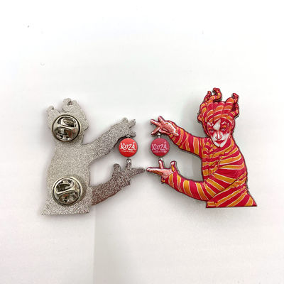 ซื้อ ออกแบบที่สามารถปรับแต่งได้ UV Printing Spinning Pin Badge with Polished Finish งานฝีมือและงานศิลปะ 2D / 3D การผลิตออนไลน์