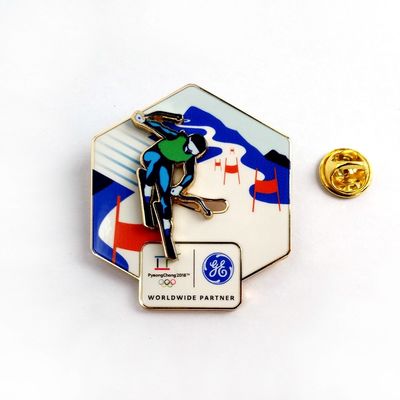 ซื้อ UV Printing Spinning Pin Badge with Polished Finish งานฝีมือและการออกแบบที่สามารถปรับแต่งได้ การผลิตออนไลน์
