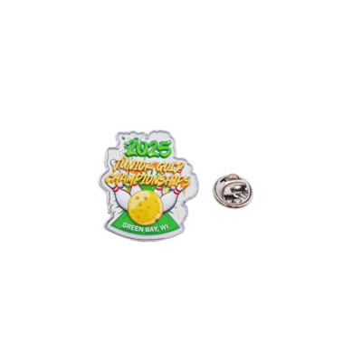 ซื้อ 2025 UV Printing Summer Badge with Butterfly Clutch Essential Item for Your Marketing Plan การผลิตออนไลน์