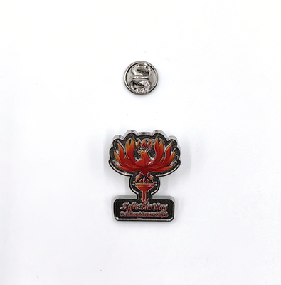 ซื้อ Eye-Catching Hard Enamel Flamingo Soft Enamel Pin Badge for Lapel Pin การผลิตออนไลน์