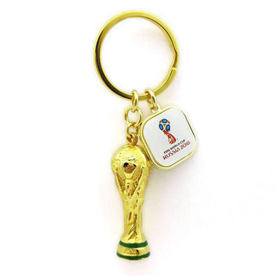 ซื้อ Miniature Russia World Cup Trophy Keychain Soccer Race Keyring Design การผลิตออนไลน์